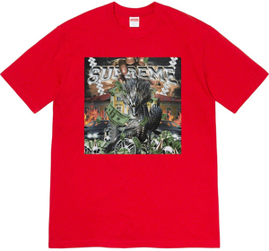 T-shirt Supreme Dragon Rouge Taille M