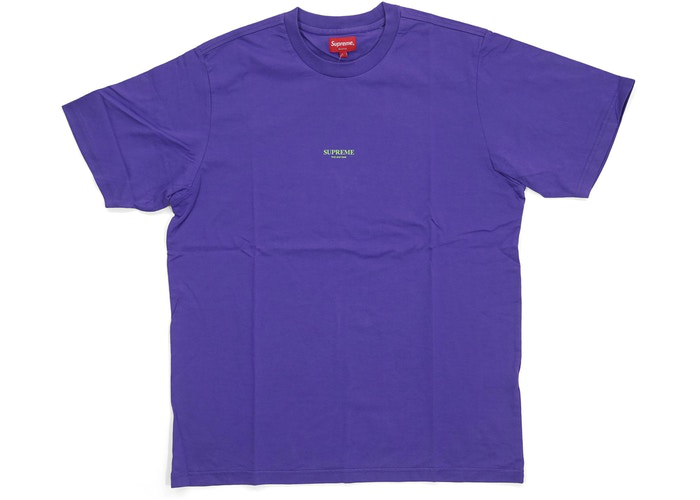 T-shirt Supreme First & Best violet taille XL