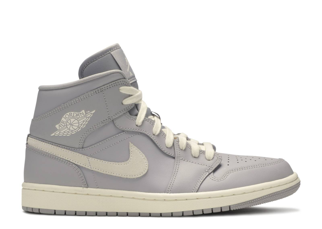 Jordan 1 Mid Atmosphere Grey Pale Ivory (W) Multi Sizes