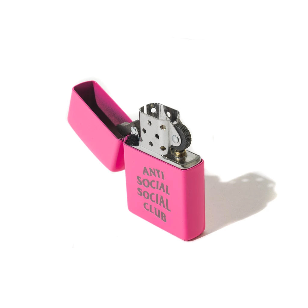 Briquet Zippo Anti Social Social Club ASSC rose