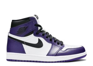 Jordan 1 Retro High Court Violet Blanc