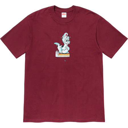 T-shirt Supreme Dinosaure Bordeaux Taille M