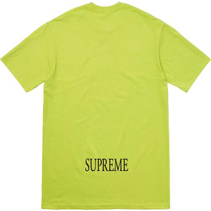 T-shirt supreme  Citron vert Taille L