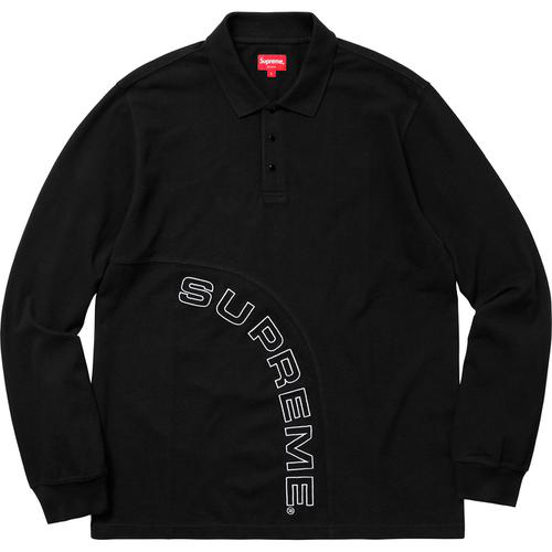 Polo Supreme Corner Arc L/S Noir Taille M