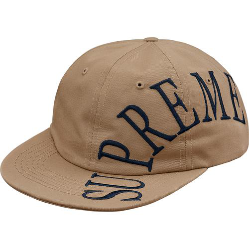 Supreme Side Arc 6-Panel Tan