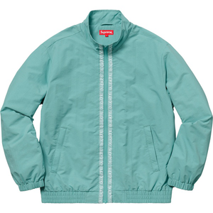 Veste de survêtement Supreme Classic Logo Tapeing Vert pâle Taille M