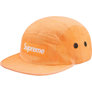 Supreme Washed Linen Camp Cap Gold