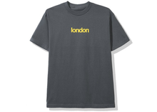 Load image into Gallery viewer, Anti Social Social Club London Tee Charcoal Size L
