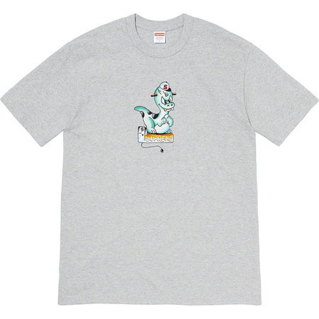 T-shirt Supreme Dinosaure Gris Taille M 