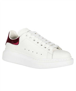 Baskets Alexander McQueen Peinture Métallique Blanche