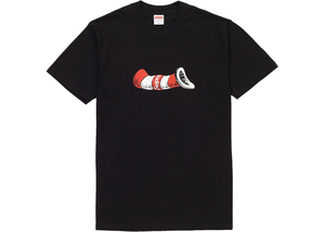 T-shirt Supreme Cat in the Hat Noir Taille L 