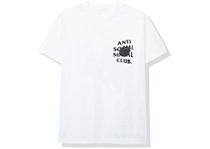 T-shirt blanc avec emoji chauve-souris Anti Social Social Club, taille L