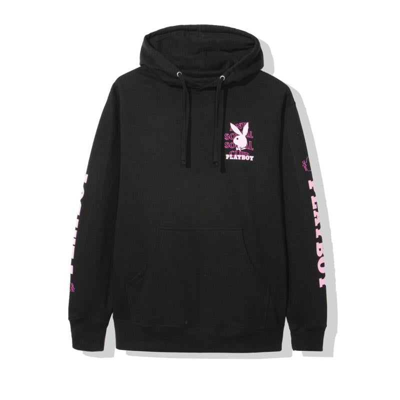 Anti Social Social Club Playboy FW19 Hoodie - Black Size S