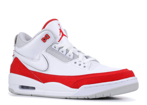 Jordan 3 Retro Tinker White University Red Size 9 US