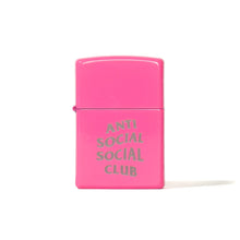 Charger l&#39;image dans la galerie, Briquet Zippo Anti Social Social Club ASSC rose
