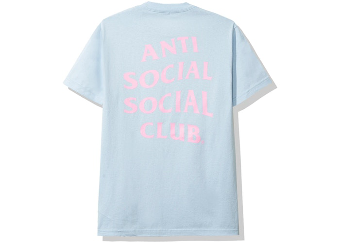 T-shirt Anti Social Social Club New York Light Blue Taille XL