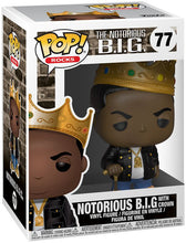 Charger l&#39;image dans la galerie, Figurine en vinyle Notorious BIG (avec couronne) Rocks 77
