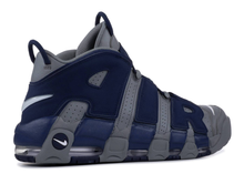 Charger l&#39;image dans la galerie, Nike Air More Uptempo Gris froid Bleu marine minuit
