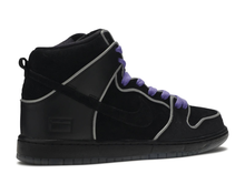 Charger l&#39;image dans la galerie, Nike Dunk SB High Noir Violet Taille de la boîte 9
