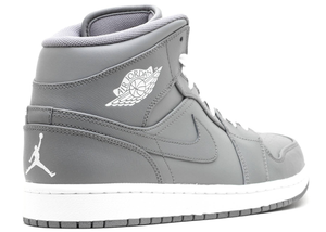 Jordan 1 Mid Gris Froid Blanc (2013)