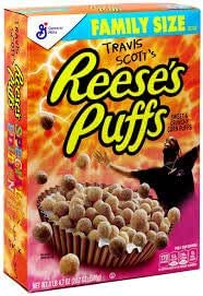 Céréales Reeses's Puffs de Travis Scott, format familial 