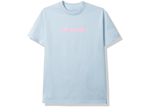 T-shirt Anti Social Social Club New York Light Blue Taille XL