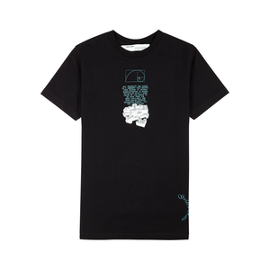 OFF-WHITE Dripping Arrows S/S Over T-shirt Noir Taille M