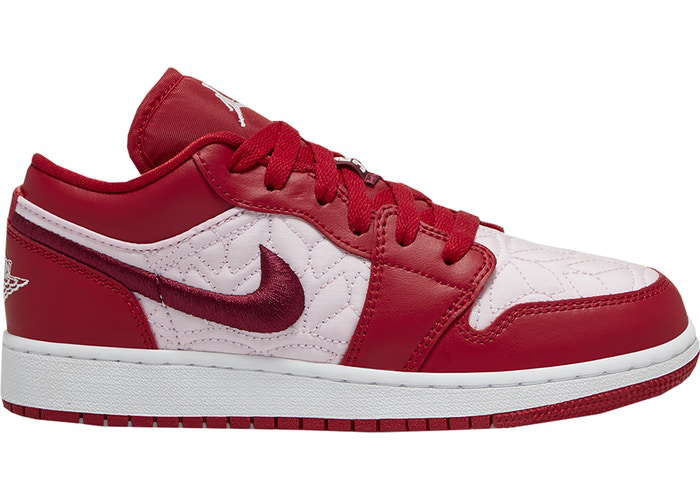 Jordan 1 Low SE Red Quilt (GS) Taille 5,5Y