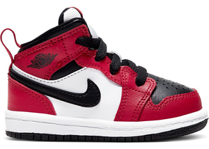 Jordan 1 Mid Chicago Toe (TD) Size 6C / 22 EUR / 12cm