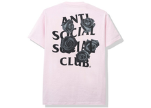 Charger l&#39;image dans la galerie, T-shirt rose avec motif chauve-souris et emoji Anti Social Social Club, taille M
