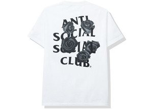 T-shirt blanc avec emoji chauve-souris Anti Social Social Club, taille M