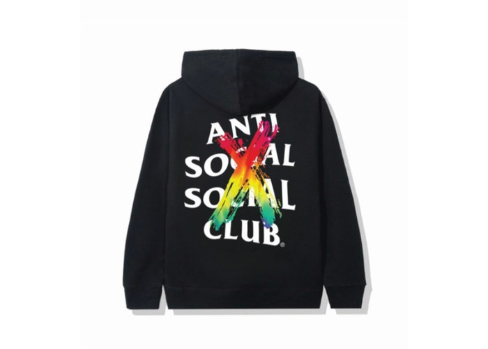 Sweat à capuche annulé Anti Social Social Club Noir Taille M