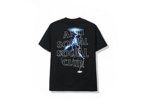 T-shirt Twister Anti Social Social Club Black Taille S