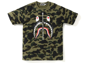 T-shirt BAPE 1st Camo PONR Shark Vert Taille XL