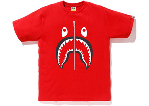 T-shirt BAPE Shark Red Taille S