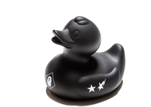 Canard en caoutchouc BAPE x FCRB noir