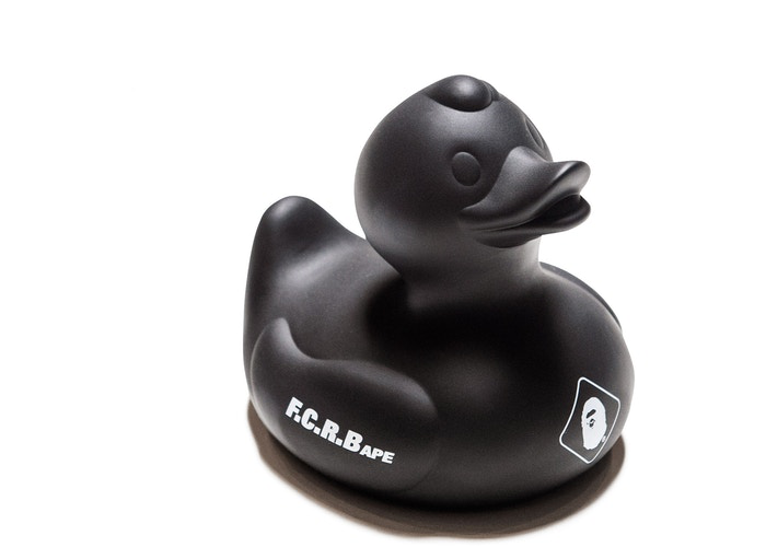 BAPE x F.C.R.B. Rubber Duck Black