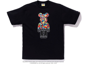 BAPE x Medicom Toy Camo Bear Tee Black Size S