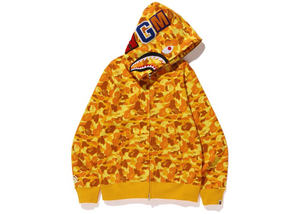 BAPE x PUBG Shark Full Zip Hoodie Orange Size  M