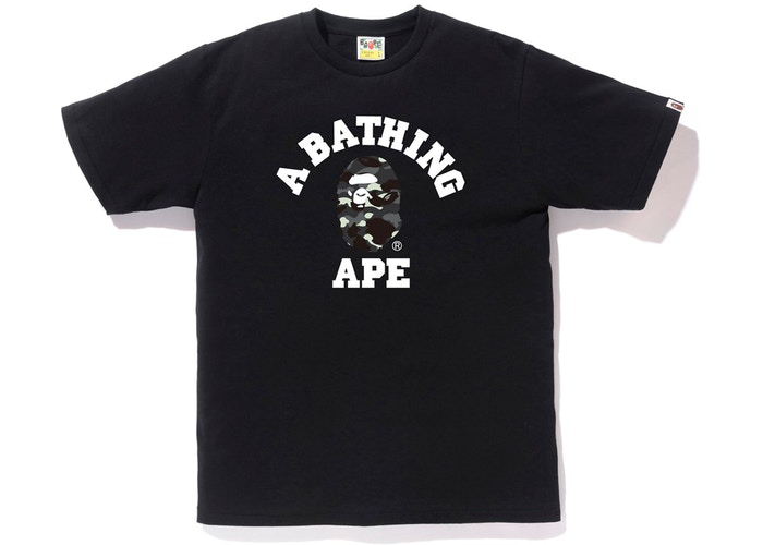 T-shirt BAPE City Camo College Black/Black Taille S