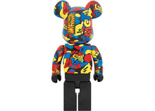 Charger l&#39;image dans la galerie, Bearbrick BAPE Camo Requin 1000% Multi 70 cm
