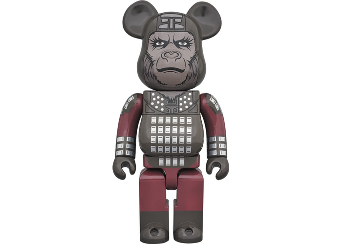 Bearbrick Général Ursus 400% Bourgogne