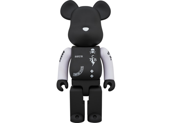 Bearbrick SSUR 400% Noir/Blanc