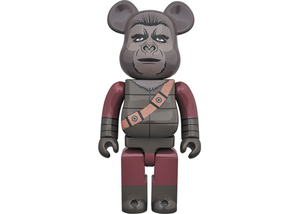 Bearbrick Soldat Singe 400% Bordeaux