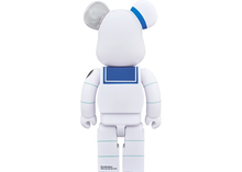 Charger l&#39;image dans la galerie, Bearbrick Stay Puft Marshmallow Man Anger Face 400 % Blanc
