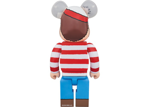 Bearbrick Wally 400% Rouge/Blanc