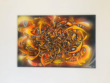 Load image into Gallery viewer, Gerard Gademan Painting FIRE  One of a Kind,  (Switzerland only Delivery)
