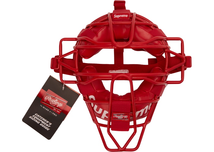 Masque de receveur Supreme Rawlings Rouge