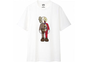 KAWS x Uniqlo Flayed Tee White Size  S