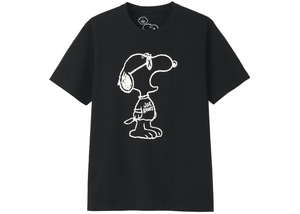 KAWS x Uniqlo x Peanuts T-shirt Joe Kaws Yawn Outline Noir Taille M 